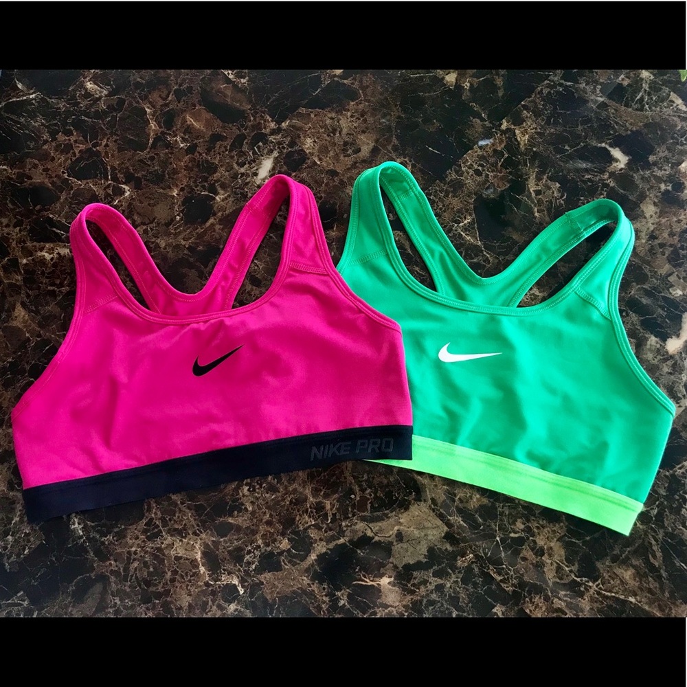 Two Nike Sports Bras